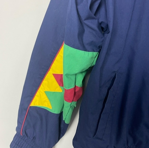 Vintage Adidas Lined Jacket Windbreaker 90s S/M Gender Neutral - Picture 2 of 10
